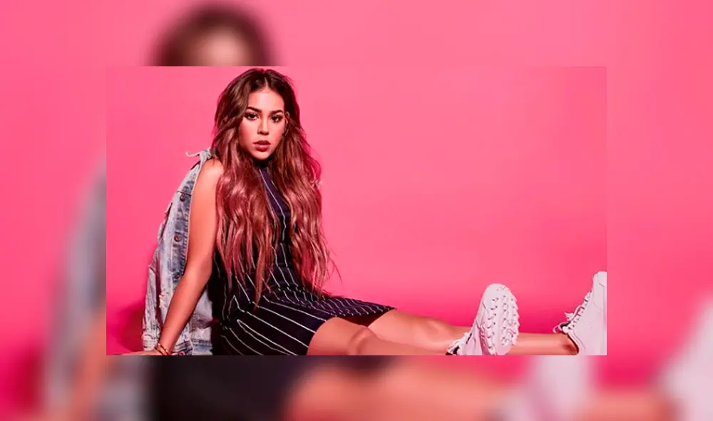 Danna Paola conquista a los usuarios en Instagram con su foto sin maquillaje
