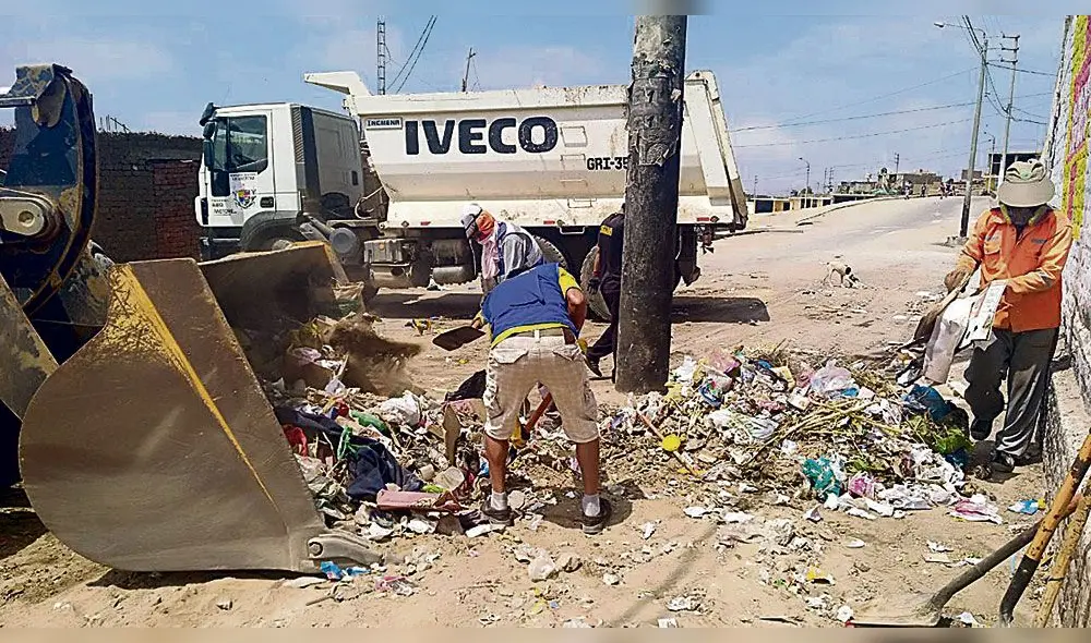 Trujillo: La Esperanza también sufre por basura acumulada