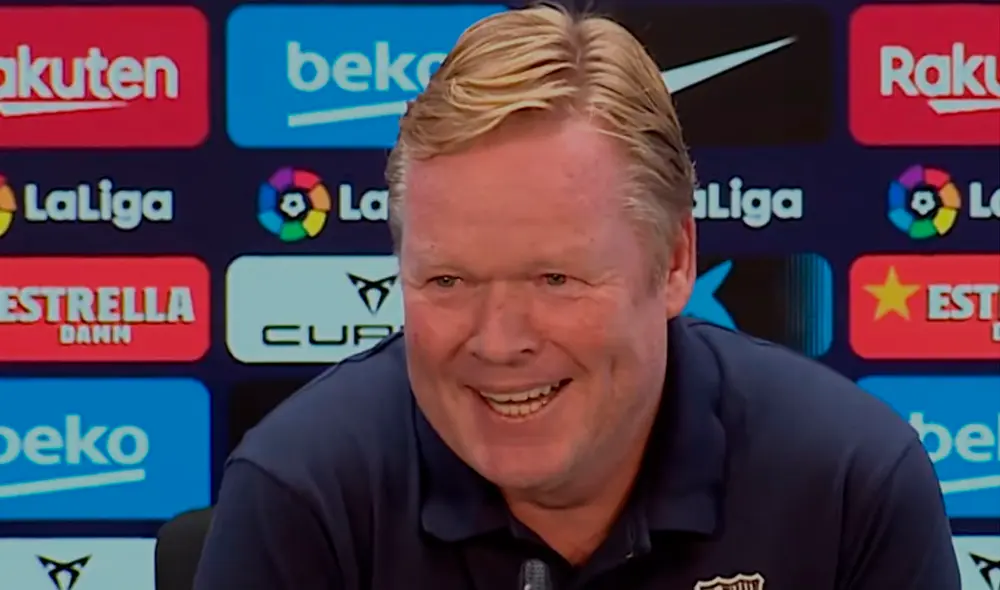 Ronald Koeman entrena al FC Barcelona desde el 2020. Foto: FC Barcelona Ronald Koeman entrena al FC Barcelona desde el 2020. Foto: FC Barcelona