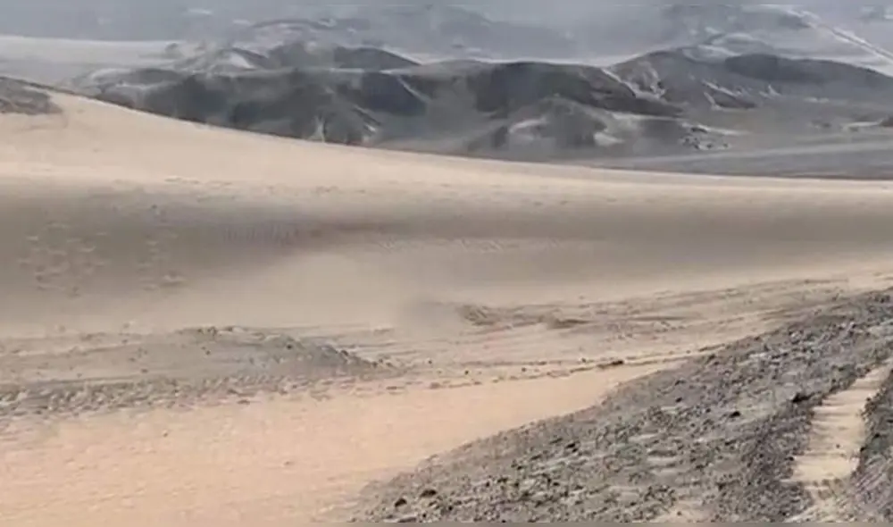 Se trataría de una persona extranjera. Foto: Noticias desde Casma