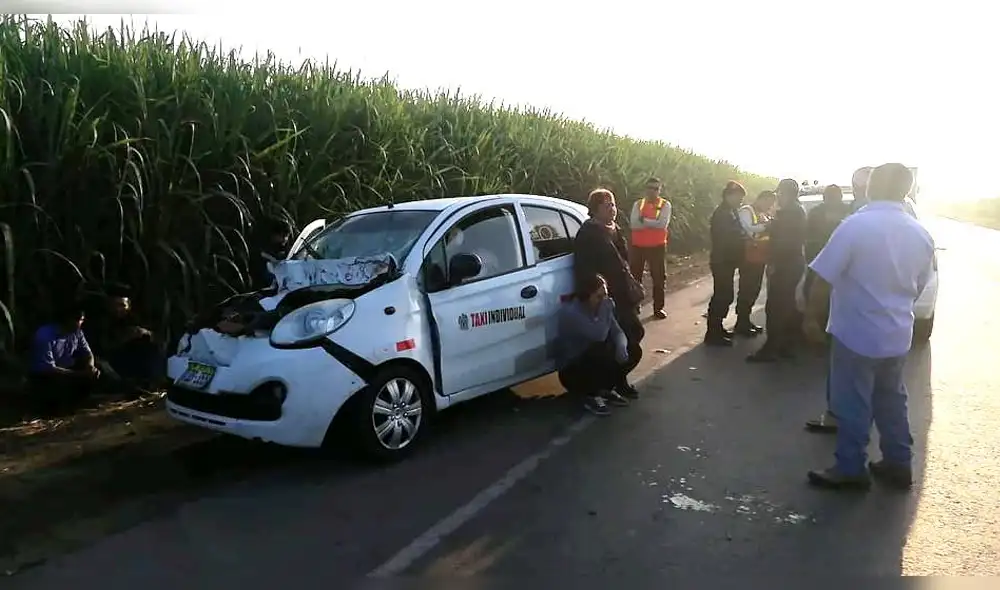 Un muerto deja choque de taxi con camión en La Libertad | Sociedad | La ...