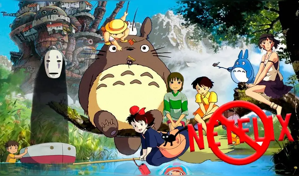 Estudios Ghibli No quiere estar en Netflix. Créditos: Difusión.