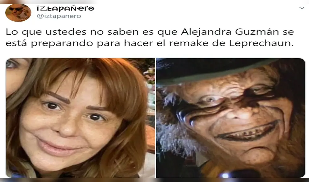 Alejandra Guzmán es blanco de crueles memes tras mostrarse sin maquillaje Alejandra Guzmán es blanco de crueles memes tras mostrarse sin maquillaje
