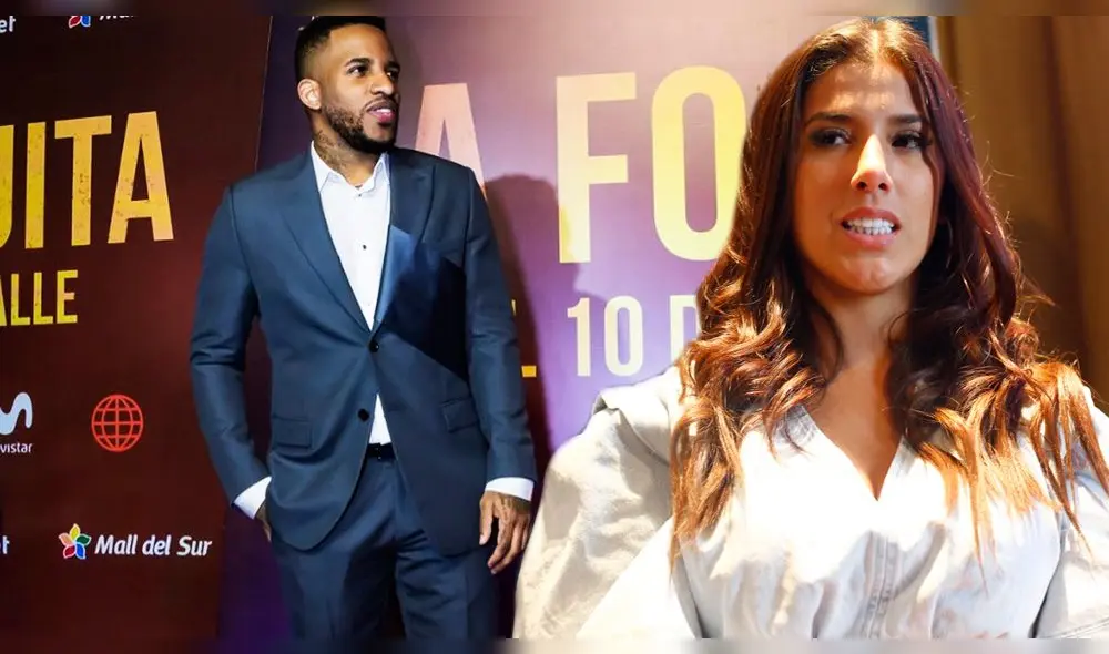 Yahaira Plasencia confiesa haber llorado con película de Jefferson Farfán. Foto: Composición