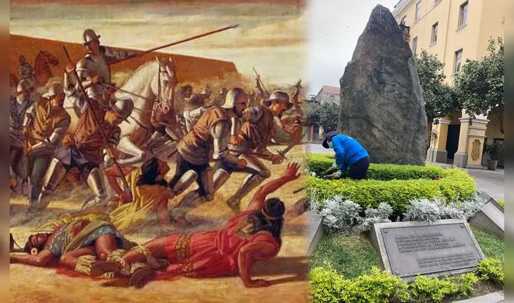 Conoce la historia detrás de la piedra Basal Andina de Cercado de Lima. Foto: composición La República