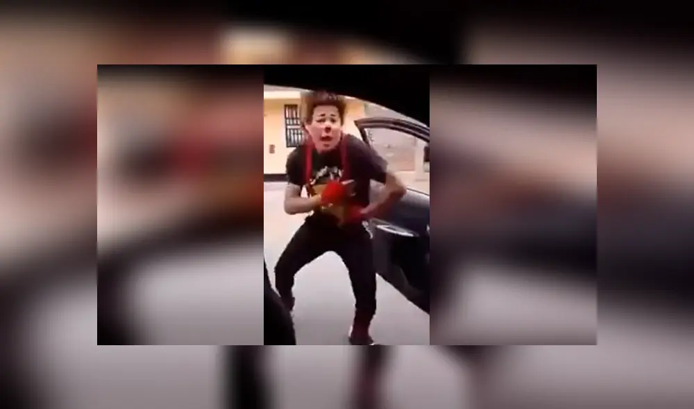 Facebook viral: critican severamente a payaso peruano que practica prohibido 'Kiki Challenge' [VIDEO]