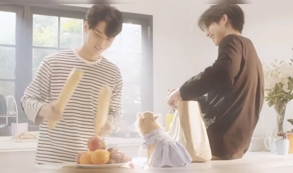 Desliza para ver más imágenes del MV "Yang Koo gun" de Still 2gether. Créditos: GMMTV