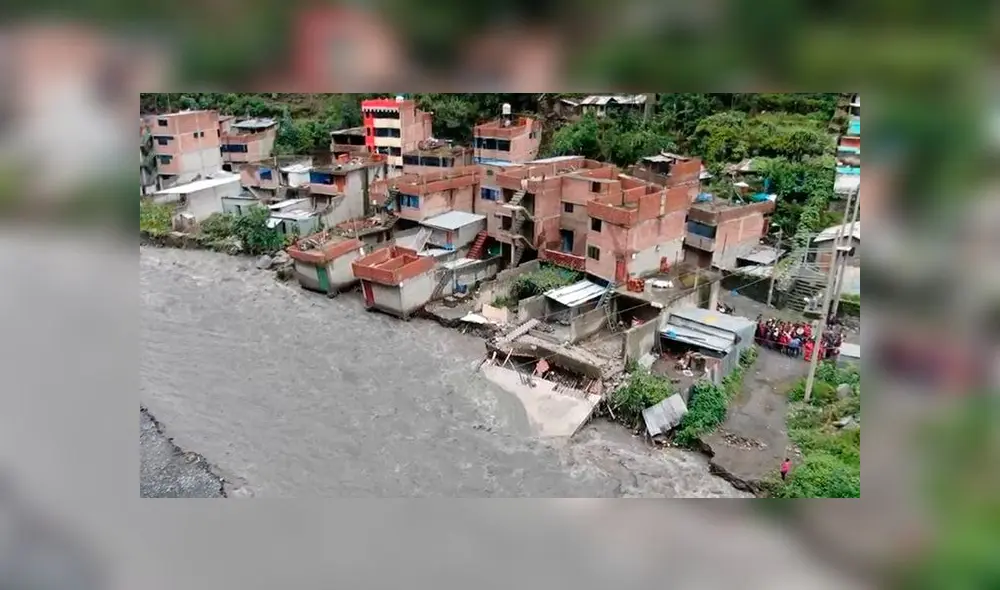 Desborde del río Inambari afectó viviendas, incluso una fue arrasada por completo. Desborde del río Inambari afectó viviendas, incluso una fue arrasada por completo.