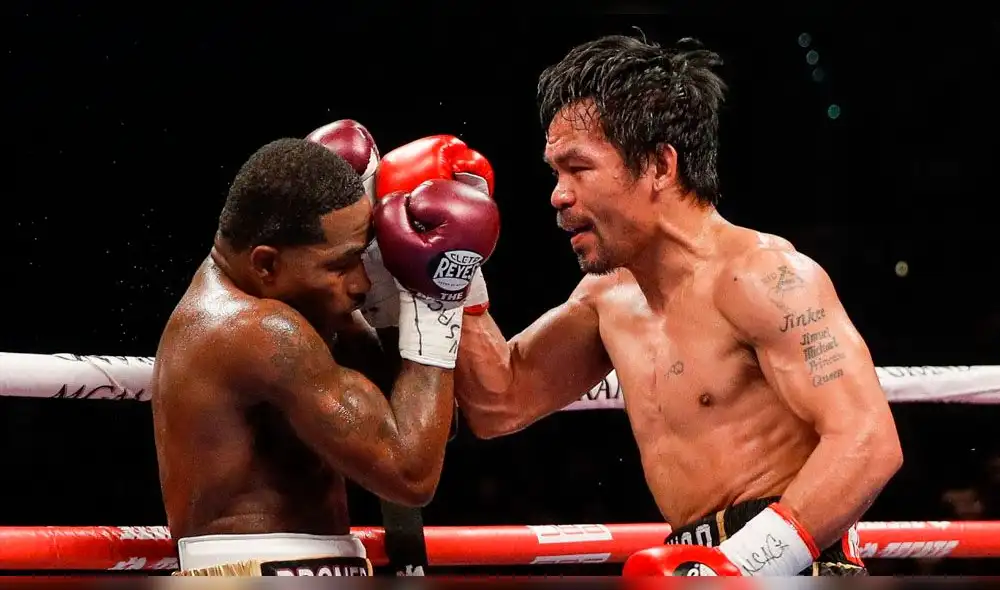 Manny Pacquiao consiguió la victoria frente a Adrien Broner por decisión unánime