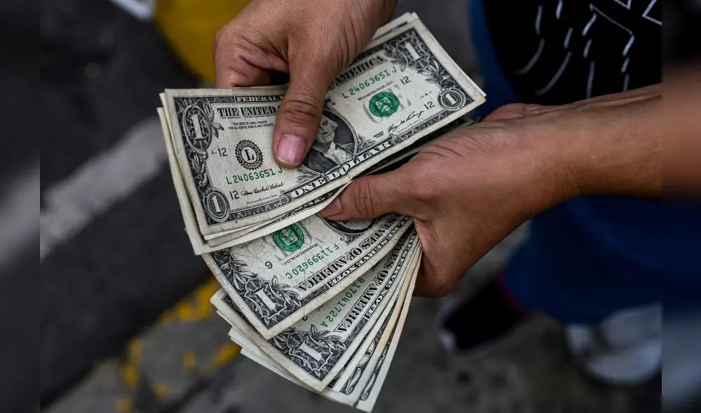 El precio del dólar en Venezuela, según Dolartoday. Foto: AFP. El precio del dólar en Venezuela, según Dolartoday. Foto: AFP.