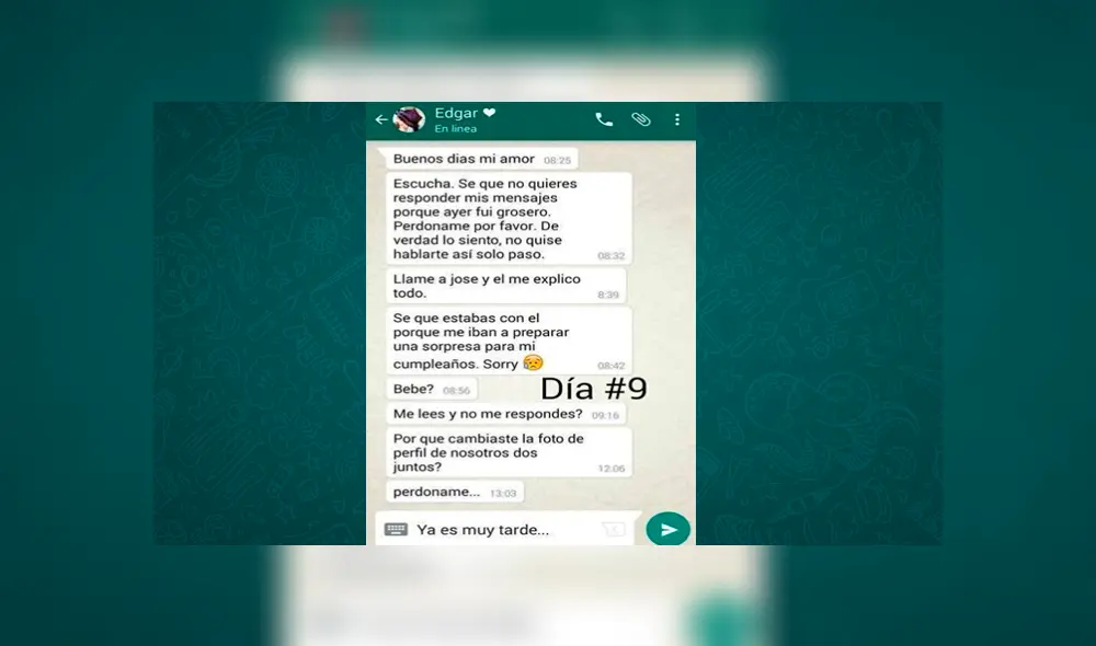 WhatsApp: chica dedicaba mensajes de amor a su ‘crush’ hasta que algo lo destruyó todo [FOTOS]