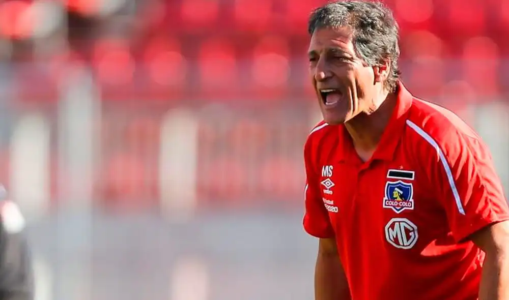 Mario Salas lleva su segunda temporada en Colo Colo. Foto: Prensa Colo Colo