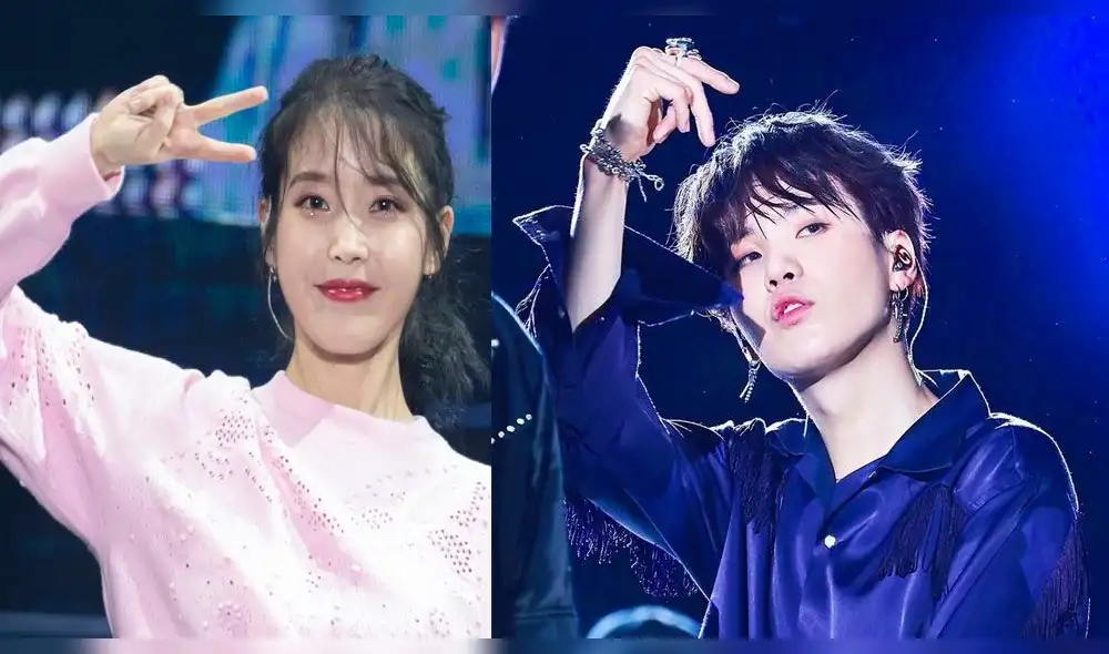 Desliza para ver más fotos de IU y Suga de BTS.
