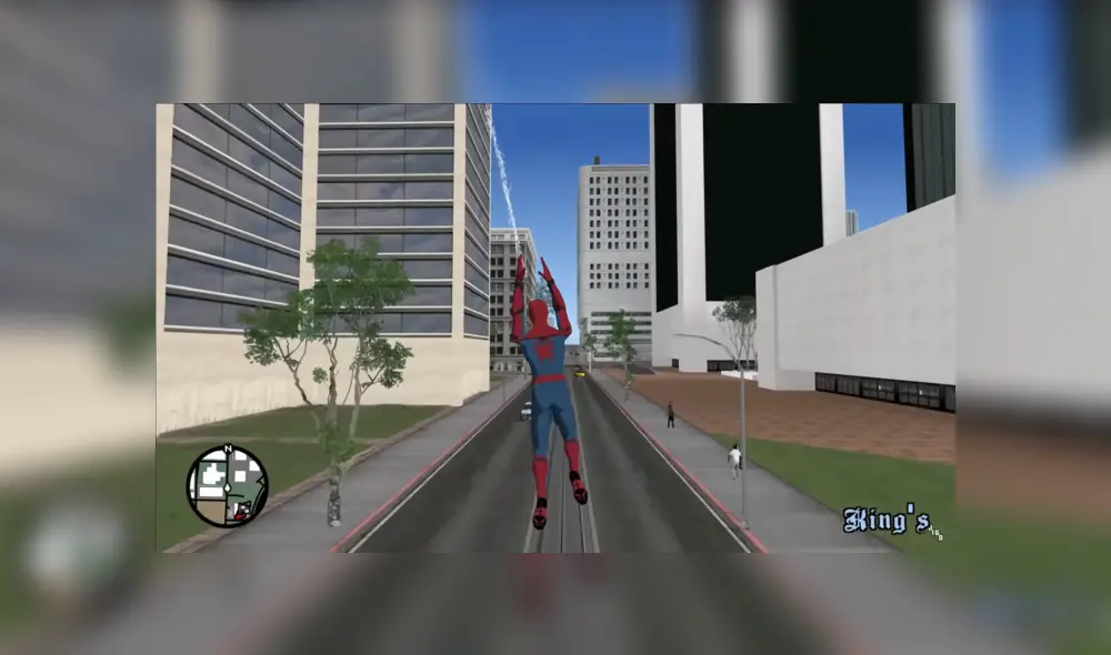 GTA San Andreas ya no tiene nada que envidiarle a Marvel’s Spiderman PS4. Mod lleva la misma fluidez al videojuego del 2004.