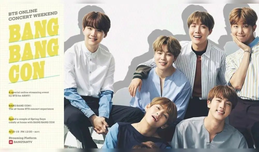 BTS anunció el lanzamiento del BANG BANG CON.
