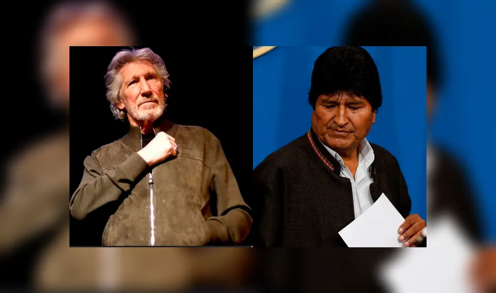 Waters expresó su sentir sobre lo que sucede en Bolivia. Foto: Composición AFP Waters expresó su sentir sobre lo que sucede en Bolivia. Foto: Composición AFP