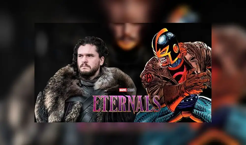 Usuario en Instagram recreó a Kit Harington como Black Knight en The Eternals. Créditos: Composición