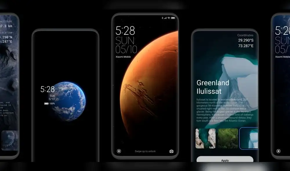 Los esperados Super Wallpapers no podrán cubrir a la gran variedad de teléfonos de Xiaomi; solo a una pequeña lista de estos. Foto: Xiaomiadictos