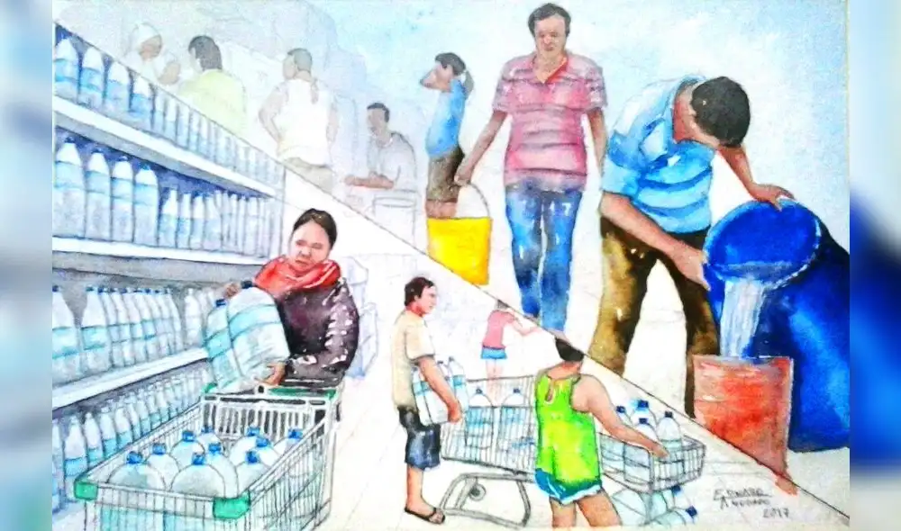 Entre el pillaje y la solidaridad Entre el pillaje y la solidaridad