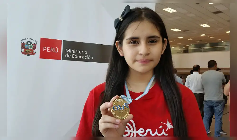 Peruana es reconocida como la mejor participante femenina en olimpiadas de Matemática