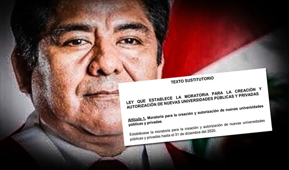 Luis Dioses Guzmán, de Somos Perú, preside la Comisión de Educación.