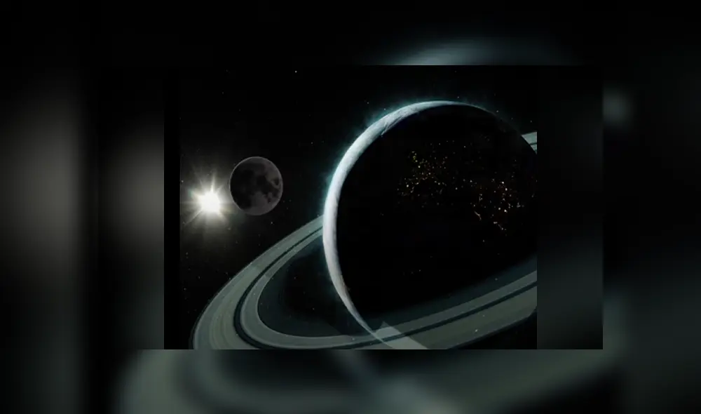 Vía Facebook. Descubre qué sucedería si la Tierra estuviera rodeado por anillos. Vía Facebook. Descubre qué sucedería si la Tierra estuviera rodeado por anillos.