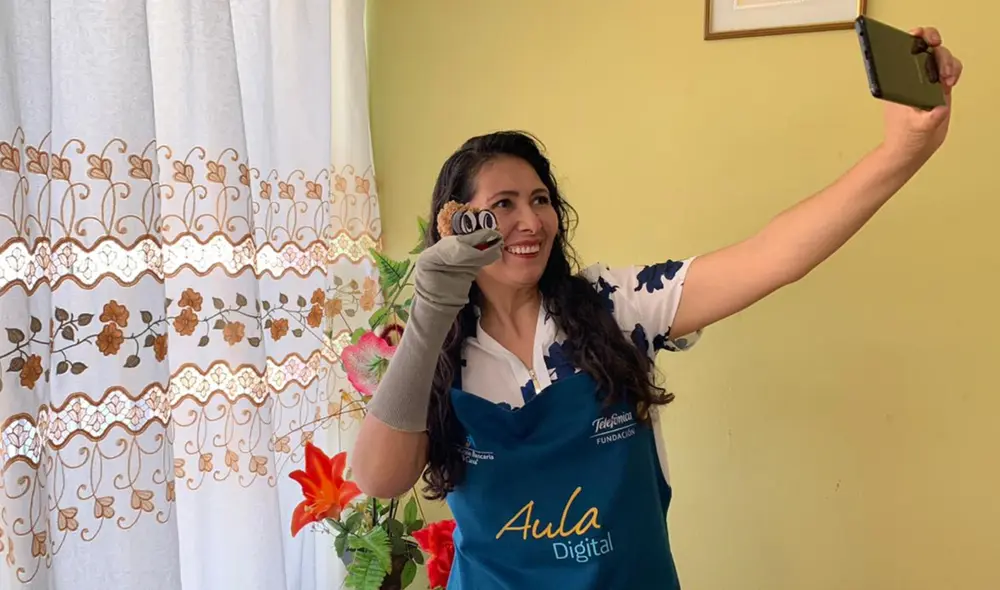 Capacitación virtual es gratuita. Foto: Fundación Telefónica. Capacitación virtual es gratuita. Foto: Fundación Telefónica.