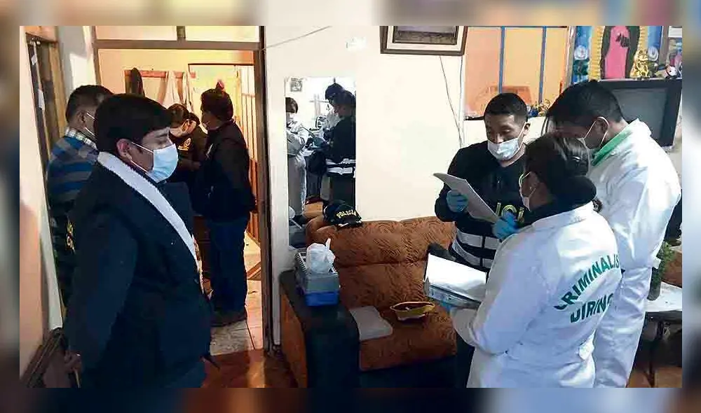 CONTRA LA PARED. Berly Alberto Zúñiga Gutiérrez, participó de diligencia. CONTRA LA PARED. Berly Alberto Zúñiga Gutiérrez, participó de diligencia.