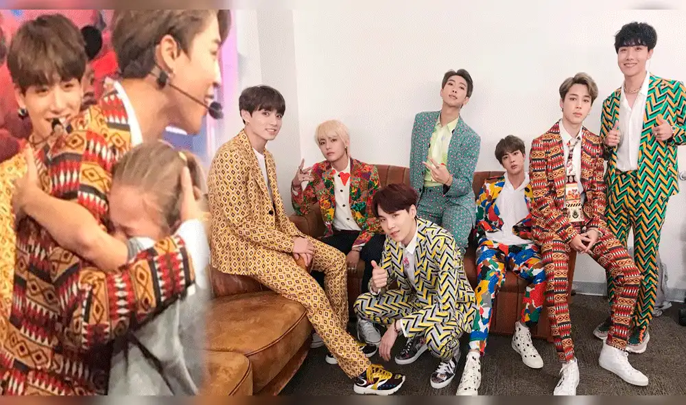 Niña se emociona al ver a BTS en vivo y reacción de Jimin se robó todas las miradas