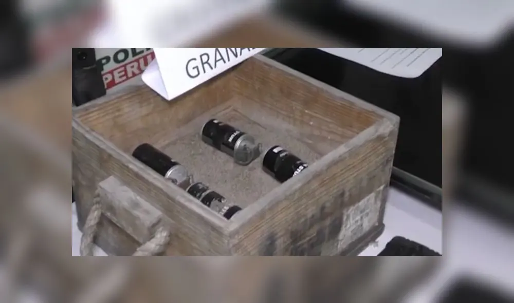 Delincuentes cayeron en vivienda, donde agentes encontraron el armamento y el croquis del lugar que iban a asaltar. (Foto: Policía Nacional del Perú)