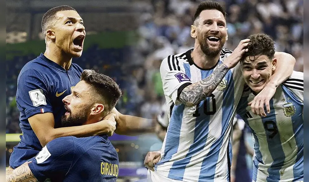 Lionel Messi y Kylian Mbappé se enfrentarán por primera vez en una final de la Copa del Mundo. Foto: AFP Lionel Messi y Kylian Mbappé se enfrentarán por primera vez en una final de la Copa del Mundo. Foto: AFP