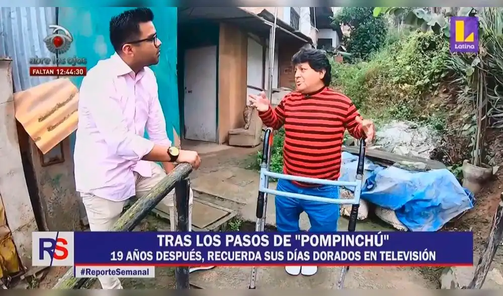 Alonso Gonzáles, 'Pompinchú' sufre de una fractura de cadera que es inoperable.