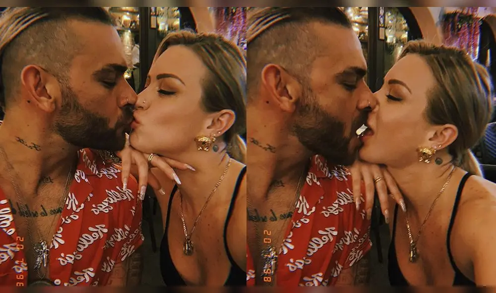 Leslie Shaw y Diego Val confirman su romance con beso lleno de pasión Leslie Shaw y Diego Val confirman su romance con beso lleno de pasión