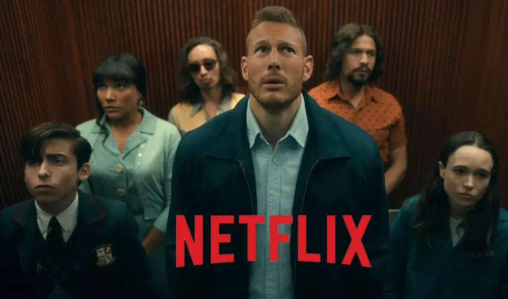 The umbrella academy está basado en los cómics homónimos de Gerard Way. Foto: Netflix