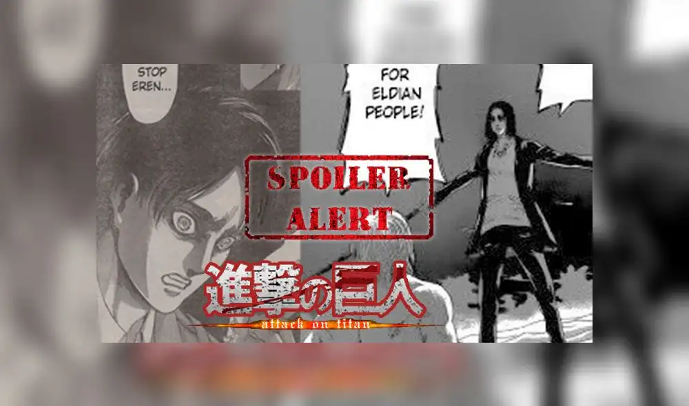 Se filtran imágenes del capítulo 121 del manga de Shingeki no Kyojin. Créditos: Composición Se filtran imágenes del capítulo 121 del manga de Shingeki no Kyojin. Créditos: Composición