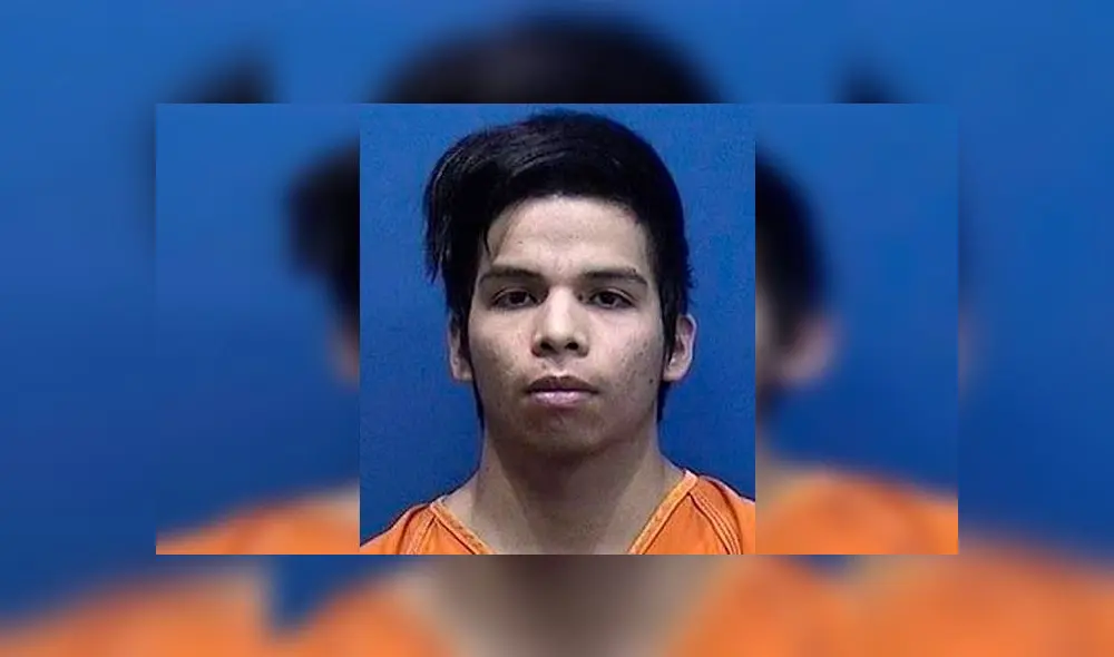 Eduardo Arévalo, de 19 años, confeso autor del crimen. Fuente: Departamento de Policía de The Colony.