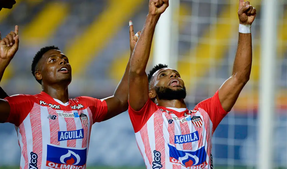 Junior venció 2-1 a Barcelona SC por la Copa Libertadores. Foto: Prensa Conmebol Junior venció 2-1 a Barcelona SC por la Copa Libertadores. Foto: Prensa Conmebol