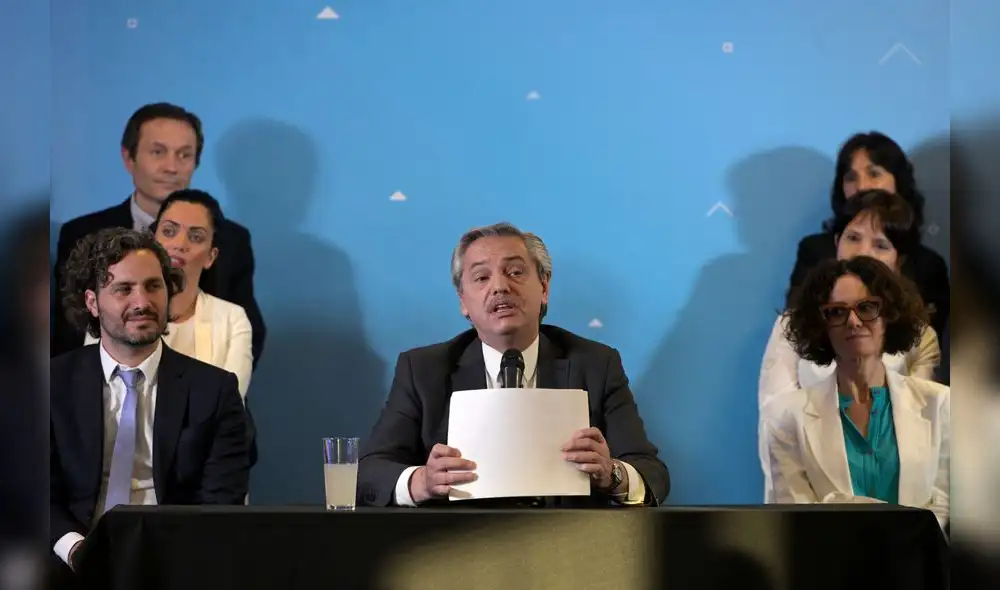 El equipo de Fernández asumirá el martes en Casa Rosada. Foto: AFP. El equipo de Fernández asumirá el martes en Casa Rosada. Foto: AFP.