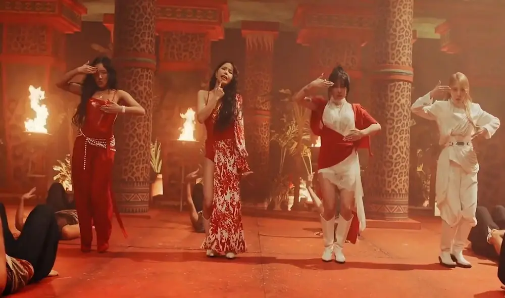 Desliza para ver más imágenes del MV "Aya" de MAMAMOO. Foto: Rainbow Bridge World