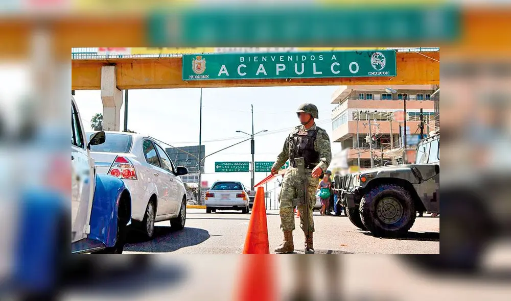 Acapulco es disputada por los grupos de narcotraficantes. Foto: Difusión