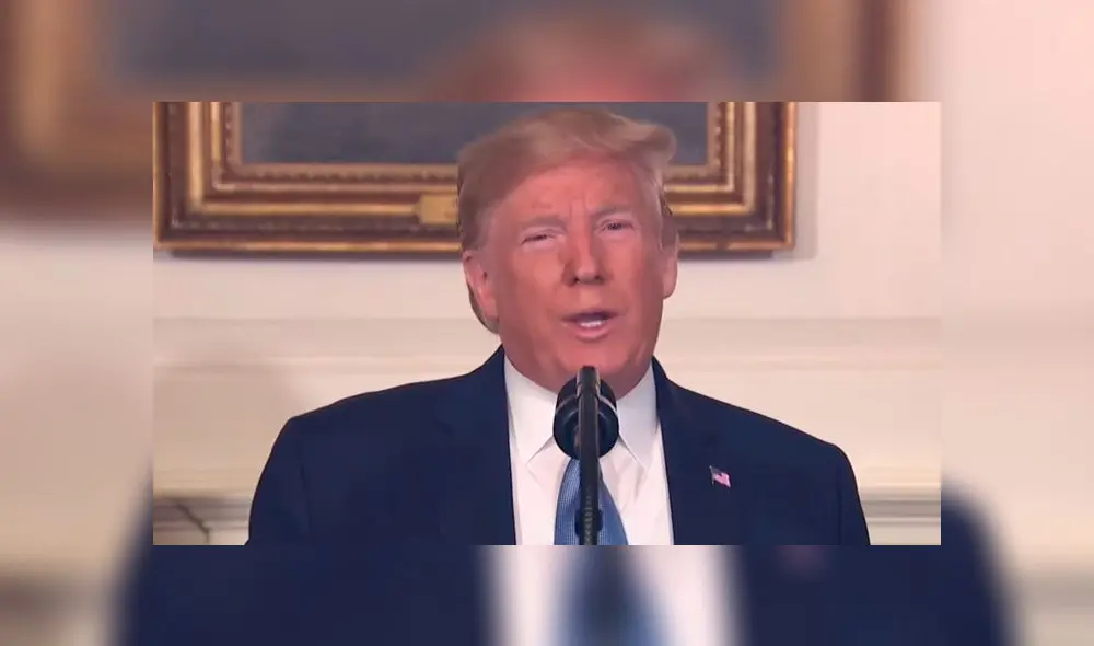 Donald Trump dio un mensaje a la nación desde la Casa Blanca tras los tiroteos en Texas y Ohio. Captura de video. Donald Trump dio un mensaje a la nación desde la Casa Blanca tras los tiroteos en Texas y Ohio. Captura de video.