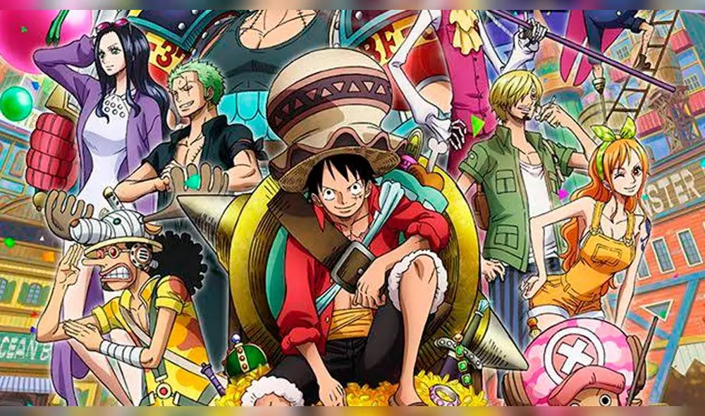 One Piece acaba de estrenar su última película "stampede" en Japón. Foto: Difusión