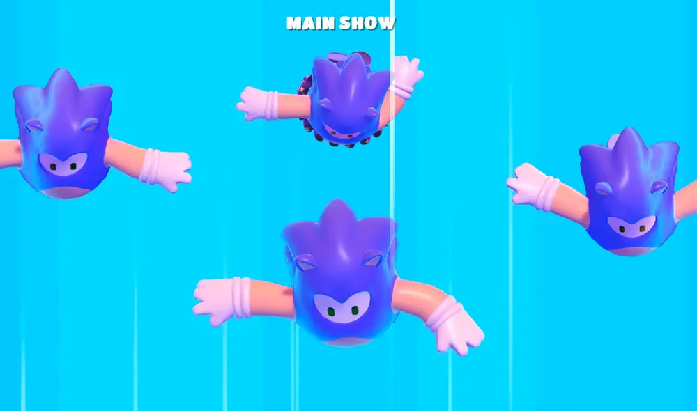 La skin de Sonic se hace oficial en Fall Guys La skin de Sonic se hace oficial en Fall Guys