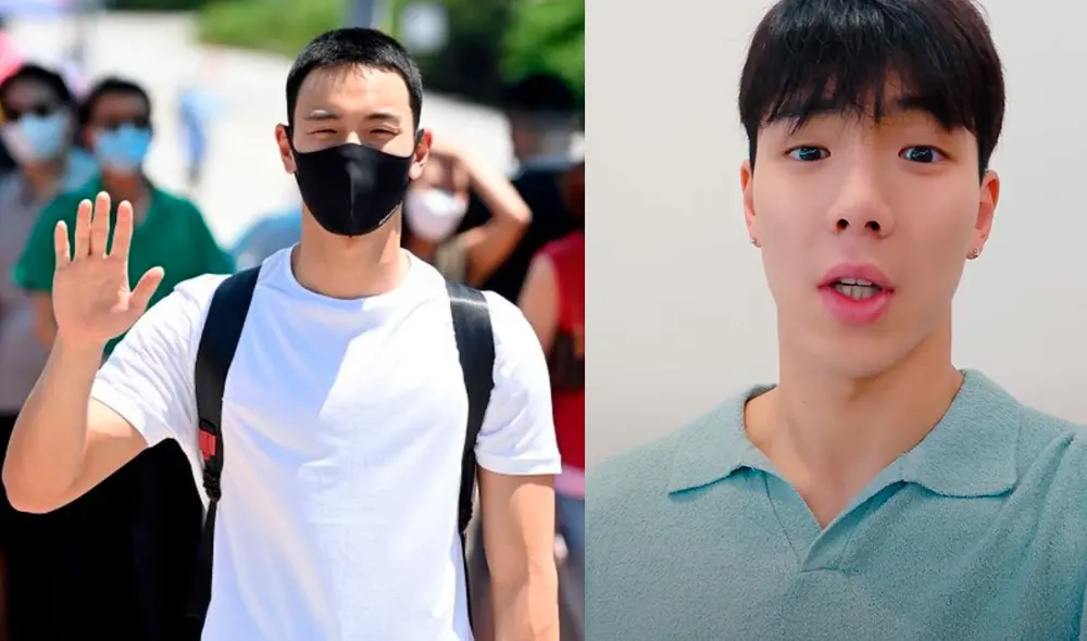 Shownu anunció a sus fans de MONSTA X que ingresaría al Ejercito el 10 de julio. Foto: composición LR / Osen / YouTube