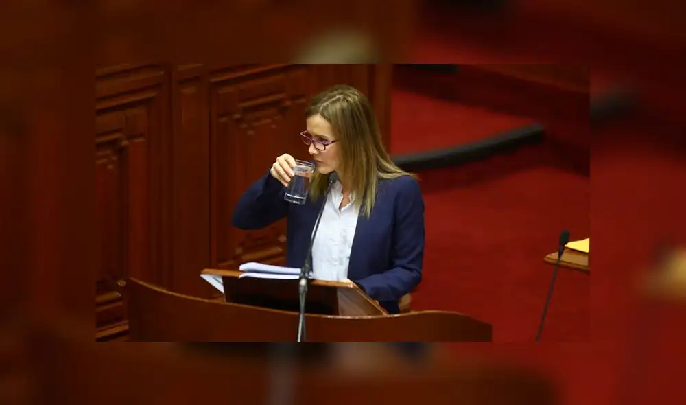 Marilú Martens: Fuerza Popular acuerda censurar a la ministra de Educación Marilú Martens: Fuerza Popular acuerda censurar a la ministra de Educación