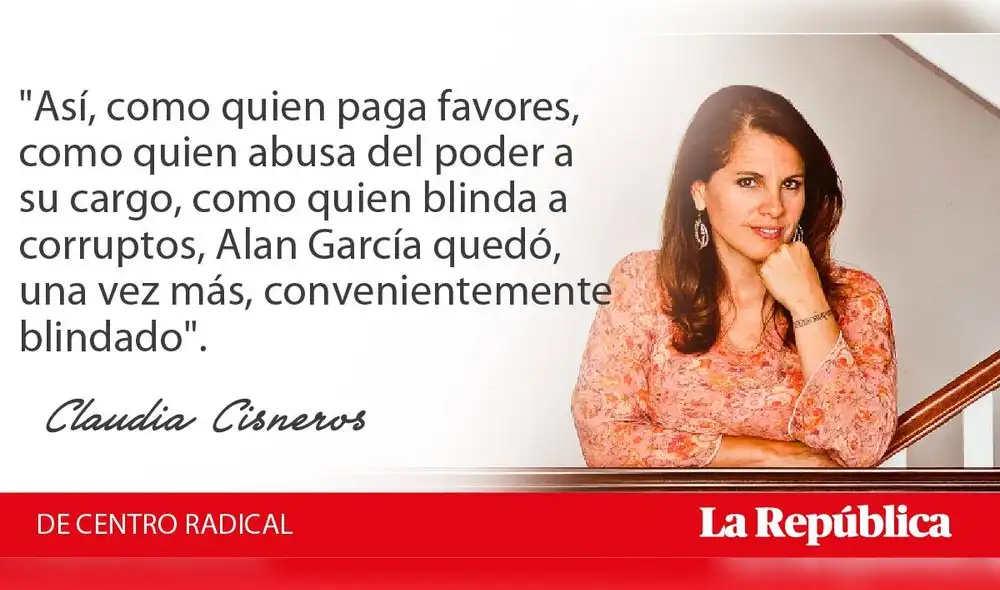 Blindaje explícito: AG, Sra. K y Chávarry