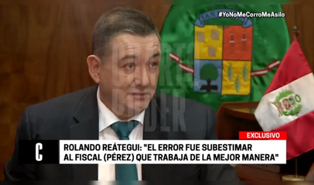 Reátegui: Fuerza Popular subestimó al fiscal José Domingo Pérez [VIDEO]