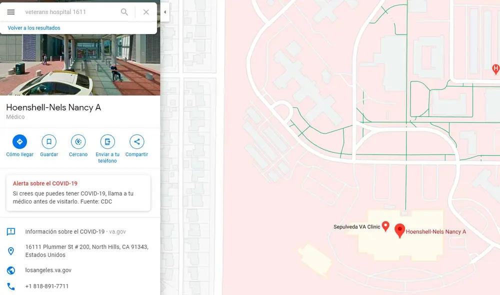 Desliza las imágenes para ver cómo luce el hospital donde se filma la serie Grey’s Anatomy. Foto: captura de Google Maps Desliza las imágenes para ver cómo luce el hospital donde se filma la serie Grey’s Anatomy. Foto: captura de Google Maps