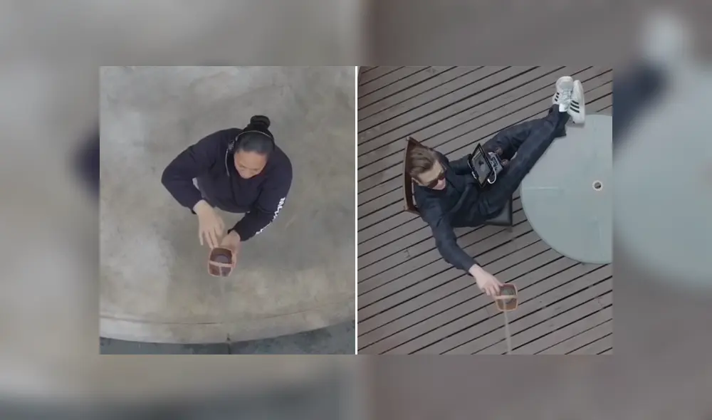 A través de YouTube se hizo viral el ingenioso truco que utilizó un joven para comprar un café desde su casa.