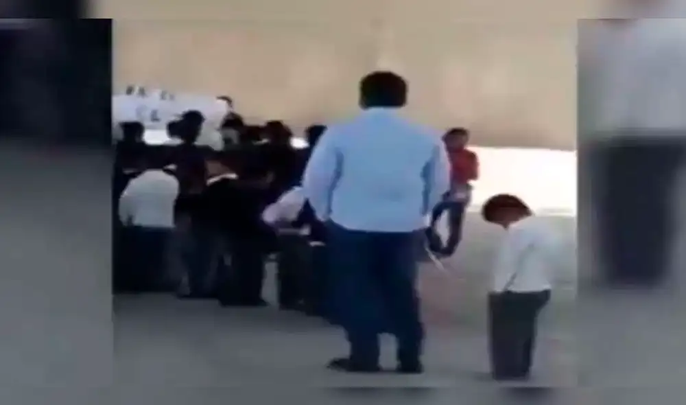 En Facebook terrible humillación de maestro contra estudiante genera indignación [VIDEO]